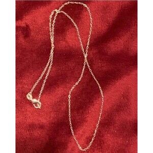Sterling Silver 925 Cable Chain Necklace 18” - Real Silver Dainty Jewelry